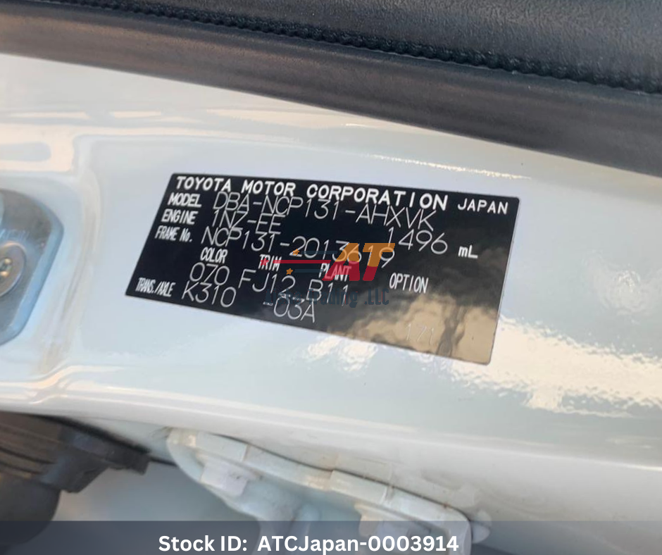 2012 Toyota Vitz